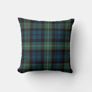 Classic Black Watch Tartan Plaid Throw Pillow Kissen