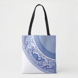 Classic Blue Willow Tote Bag