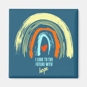 CLASSIC BOHO DESIGN RETRO AFFIRMATE QUOTE MAGNET