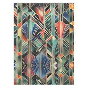 Classic Boho Jazzy Geometric Elegantes Design Tischdecke