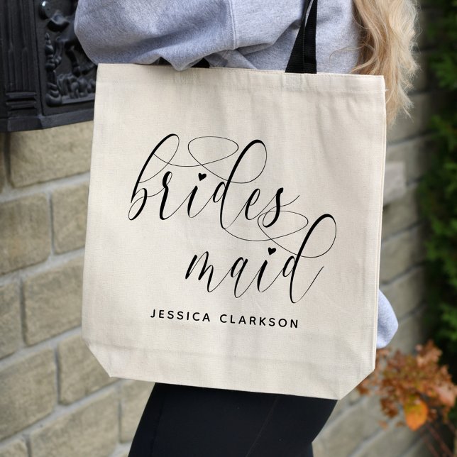 Classic Bridesmaid Tote Bag Tragetasche (Von Creator hochgeladen)