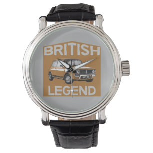 Classic British Cars Petrolhead VINTAG TASSE Armbanduhr