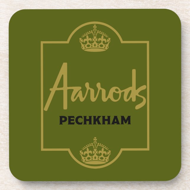 Classic British Novelty Gift Getränkeuntersetzer (Vorderseite)