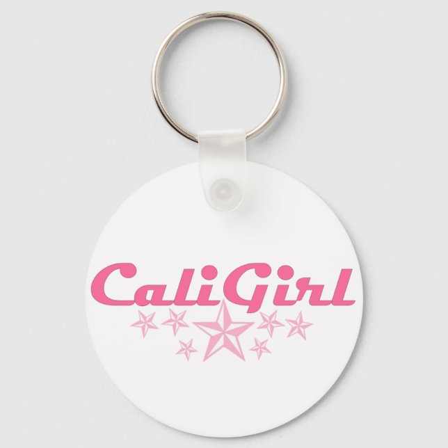 Classic CaliGirl Basic-Schlüsselanhänger Schlüsselanhänger (Vorderseite)