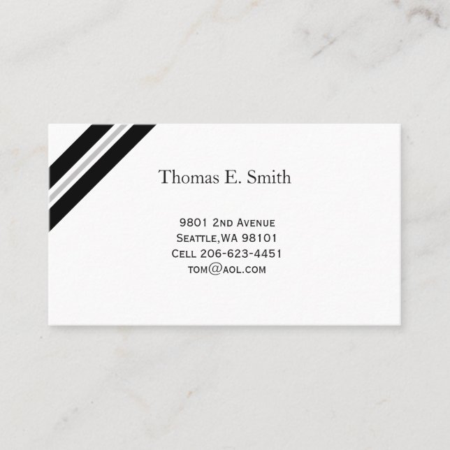 Classic Calling Card Telefonnummerkarte (Vorderseite)