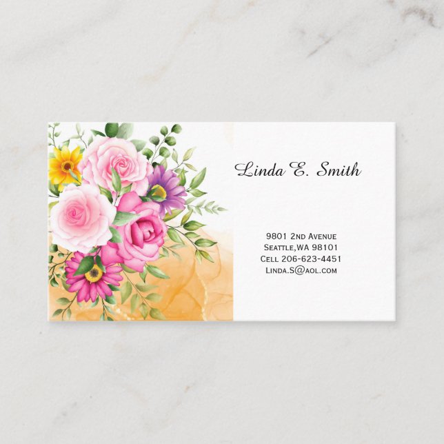 Classic Calling Card Visitenkarte (Vorderseite)