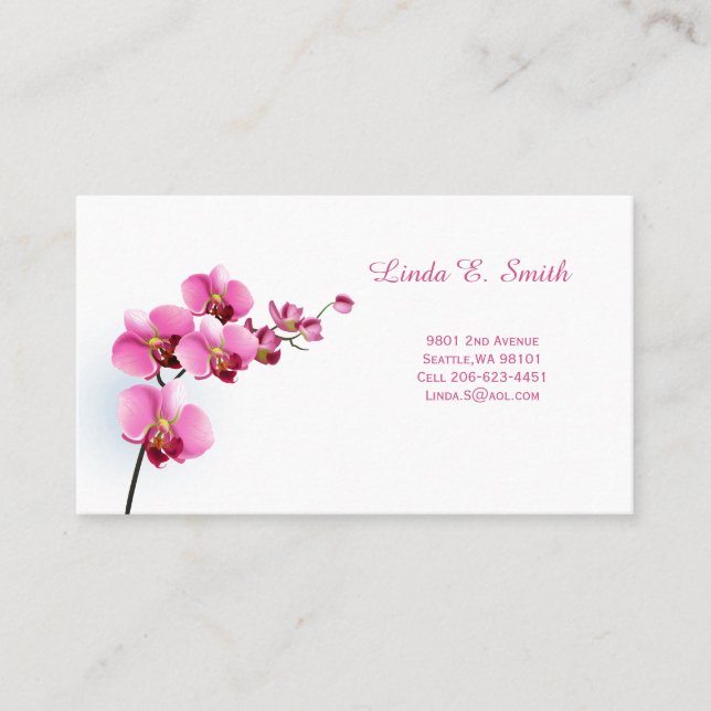 Classic Calling Card Visitenkarte (Vorderseite)