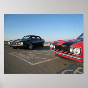 Classic Camaros Poster