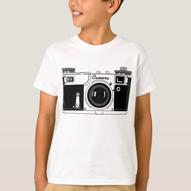 Classic Camera T-Shirt (Vorderseite)