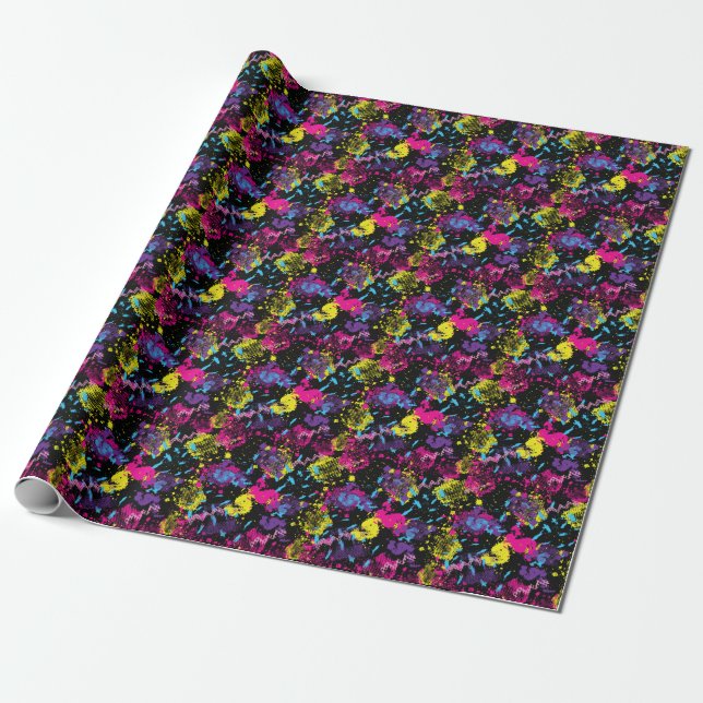 Classic Camouflage: Nahtloses Vintages Muster Geschenkpapier (Ungerollt)