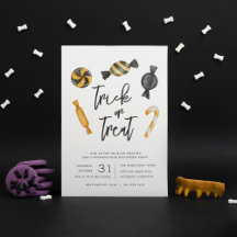Classic Candy Trick or Treat Halloween Party