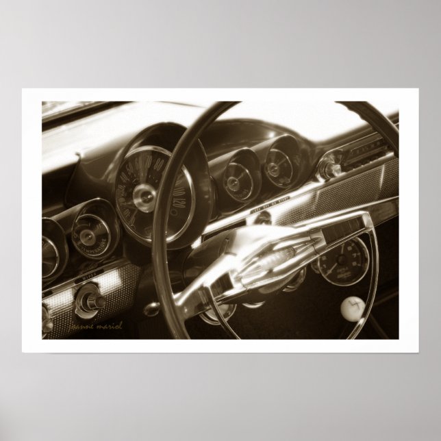 Classic Car 22 Poster Print (Vorne)