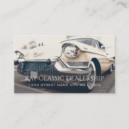 Classic Car, Auto Deal Visitenkarte