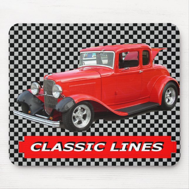 CLASSIC CAR Classic LInes Mousepad (Vorne)