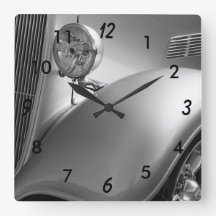 Classic Car Clock