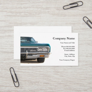 Classic Car Collector Business Card Visitenkarte