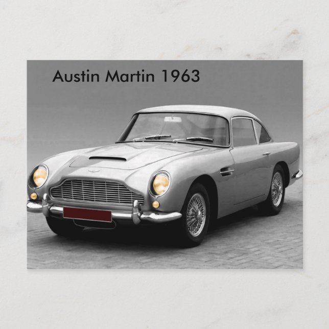 Classic Car image for postcard Postkarte (Vorderseite)