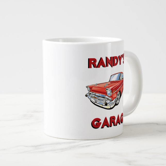 Classic Car Jumbo-Tasse (Vorderseite Rechts)