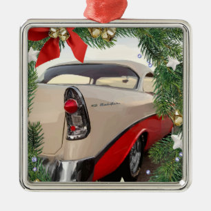 Classic Car Lover Ornament Aus Metall