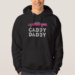 CLASSIC CAR PINK CADDY DADDY VATER HOODIE
