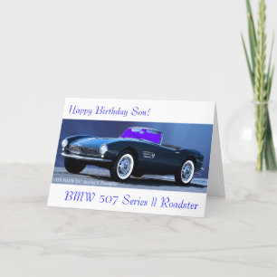 Classic Car postcard Karte