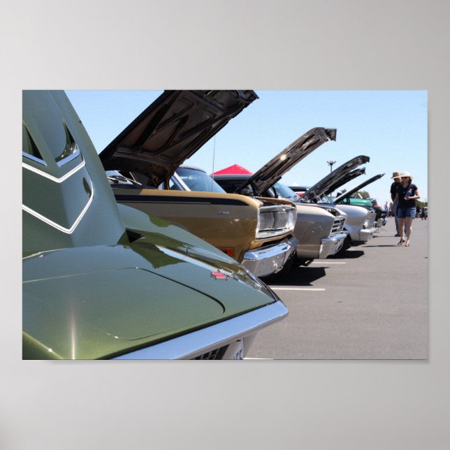 Classic Car Show Poster (Vorne)