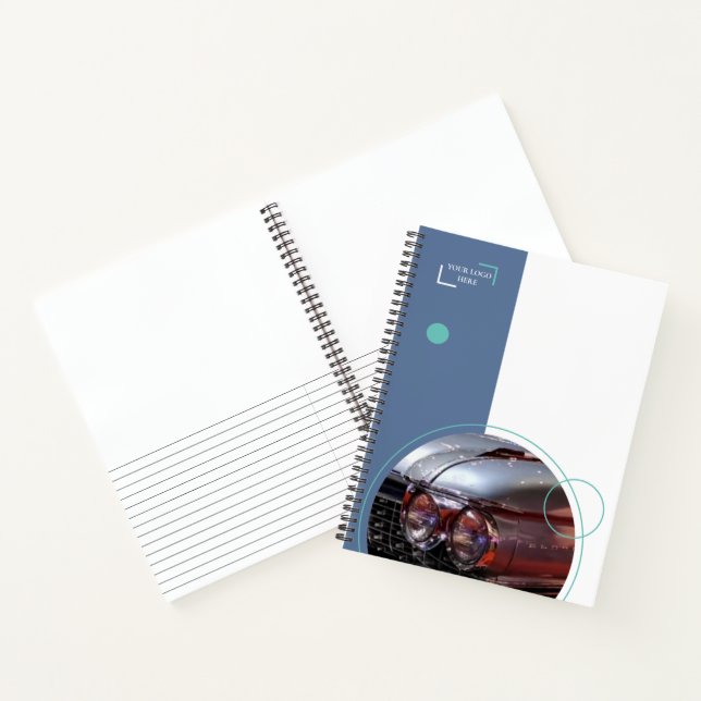 Classic Car Spiral Notebook Notizbuch (Innenseite)