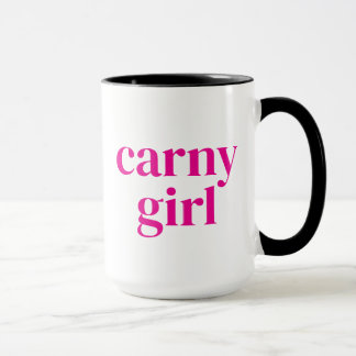 Classic Carny Girl Big Tasse