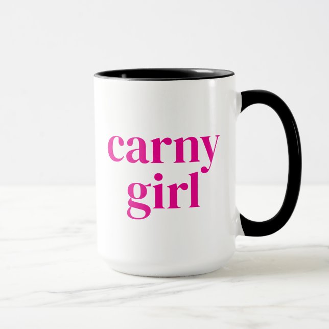 Classic Carny Girl Big Tasse (Rechts)