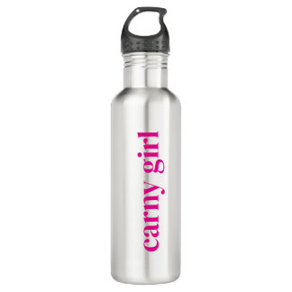 Classic Carny Girl Water Bottle Edelstahlflasche