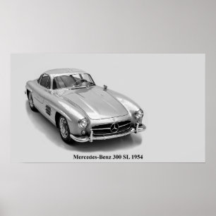 Classic Cars-Bild für Plakat