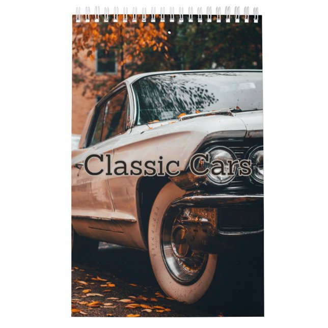 Classic Cars Showcase Collection - Mauerkalender Kalender (Titelbild)