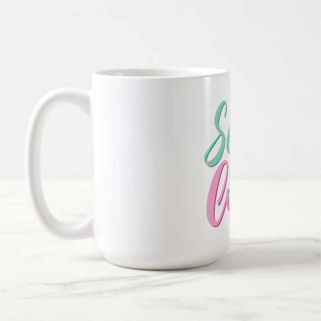 Classic Ceramic Coffee Mug" "Customizable Photo Mu Kaffeetasse (Links)