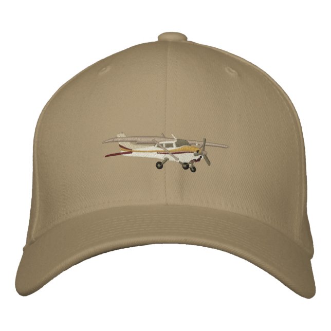 Classic Cessna Custom Sticky Bestickte Baseballkappe (Vorderseite)