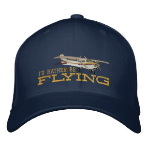 Classic Cessna fliegen würde Bestickte Baseballkappe