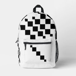 Classic Checkerboard Backpack Bedruckter Rucksack