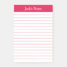 Classic Cherry Red Lined Personalisiert