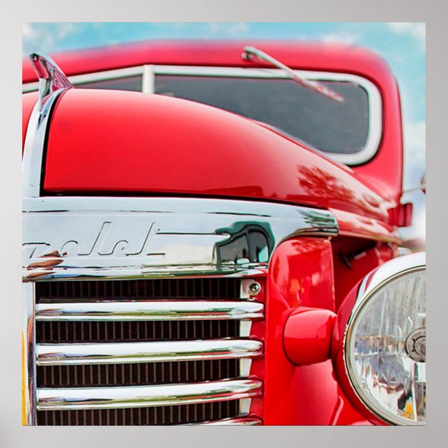 Classic Chevrolet Truck Poster (Vorne)