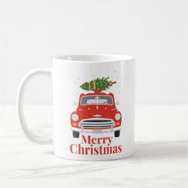 Classic Christmas Car Kaffeetasse