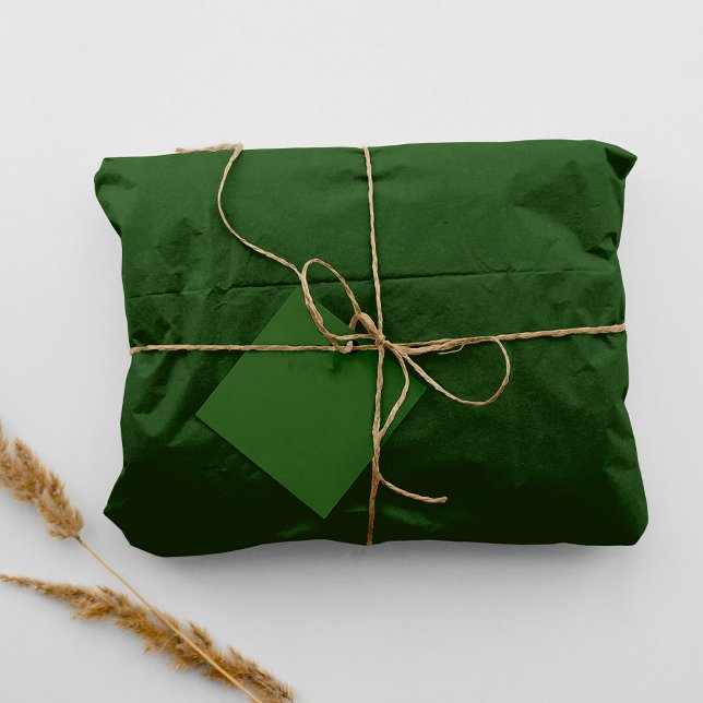 Classic Christmas Green Solid Color 245501 Seidenpapier (Classic Christmas Green Solid Color 245501 Tissue Paper)