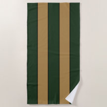 Classic Christmas Green und Gold Streifen