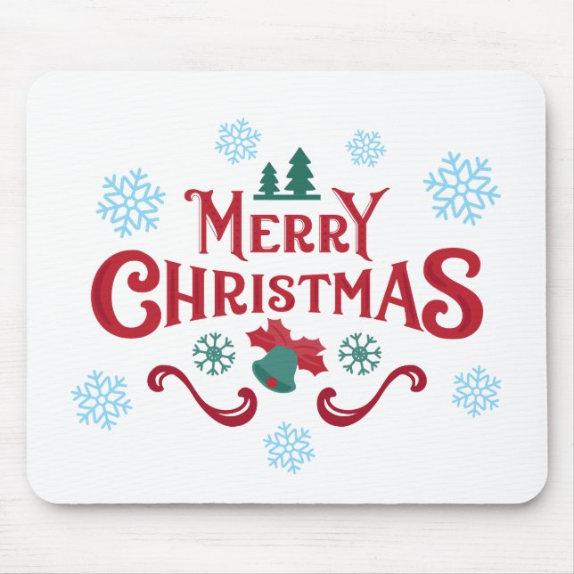 Classic Christmas Mousepad (Vorne)
