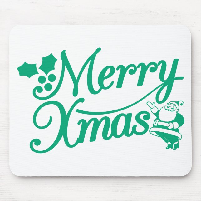 Classic Christmas Mousepad (Vorne)