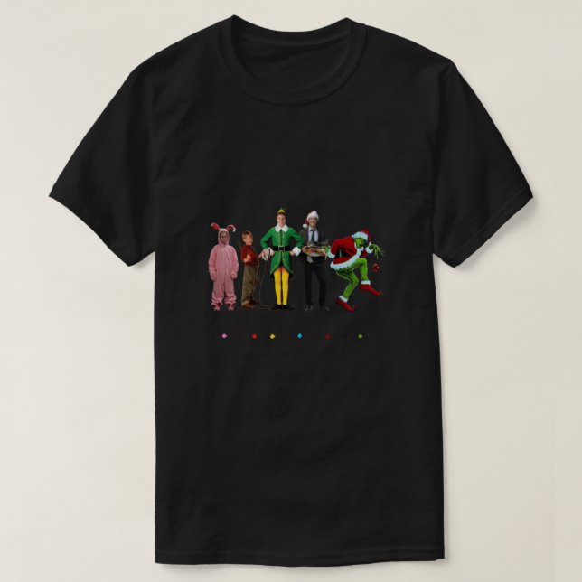 Classic Christmas Movie Character Friends Classic  T-Shirt (Design vorne)