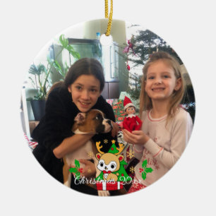 Classic Christmas Saisonfarben FOTO Ornament