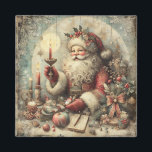 Classic Christmas Santa Magnet<br><div class="desc">klassischer Weihnachtsmagnet</div>