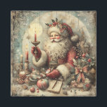 Classic Christmas Santa Magnet<br><div class="desc">klassischer Weihnachtsmagnet</div>
