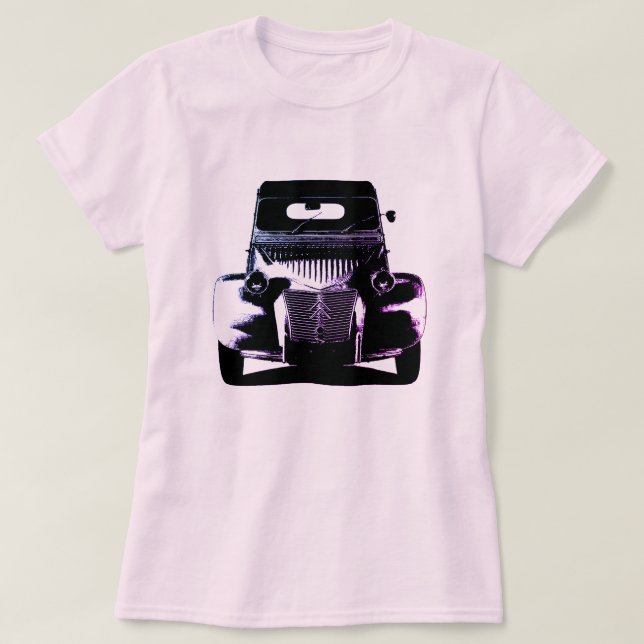 Classic Citroen 2CV das Original und das Beste! T-Shirt (Design vorne)