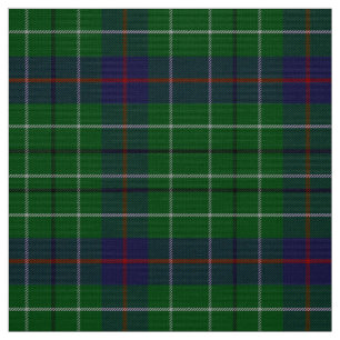 Classic Clan Duncan Tartan Kariertes Gewebe Stoff