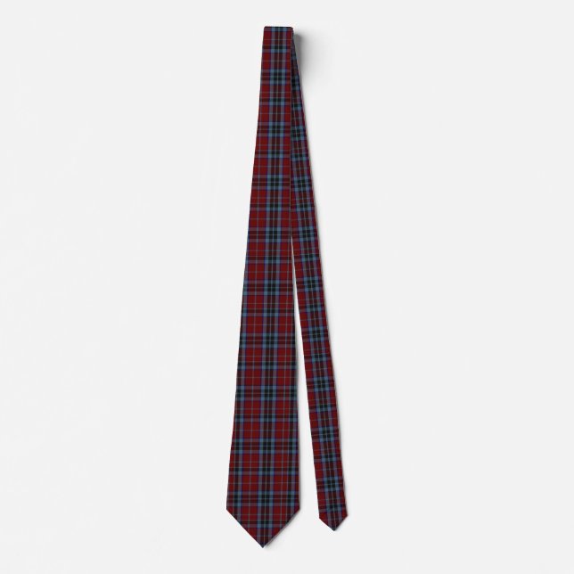 Classic Clan MacTavish Tartan Kariert Neck Tie Krawatte (Vorderseite)